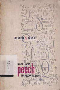 16271 - A Manual For Speech Improvement