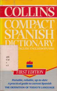 1911341 - Collins Compact Spanish Dictionary