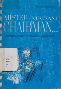 27831 - Mister/madam Chairman ...
