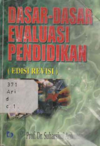Dasar-dasar Evaluasi Pendidikan