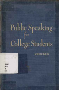 36247 - Public Speaking For College