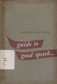 3761 - Guide To Good Sppech
