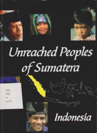 MSI138 - Unreached Peoples Of Sumatera