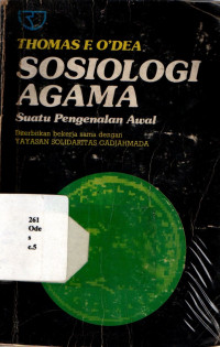 Sosiologi Agama Suatu Pengenalan Awal