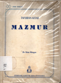 Tafsiran Kitab Mazmur