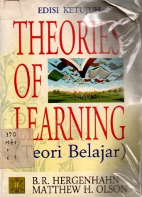 Theories 0f Learning (teori Belajar) Edisi 7