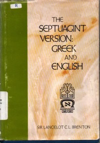The Septuagint Version: Greek And English