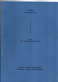 Diktat : Homiletika 1