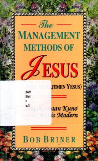 The Management Methods of Jesus. Metode Manajemen Yesus