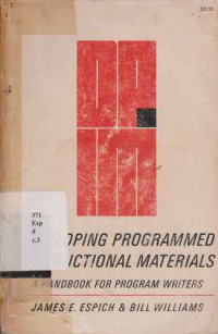 16160 - Developing Programmed Insrtuctional Materials