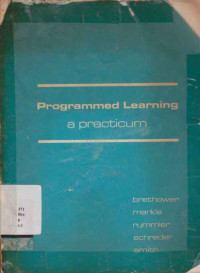 17319 - Programmed Learning - A Practicum