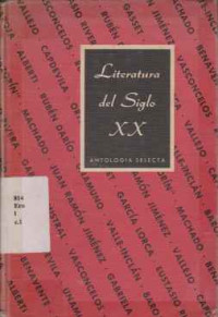 1811037 - Literatura Del Siglo Xx