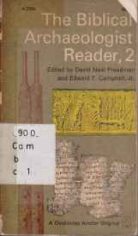 18894 - The Biblical Archaeologist Reader Vol.ii