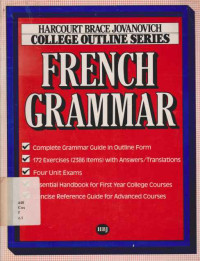 1911093 - French Grammar