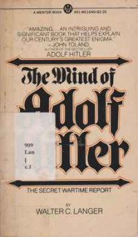 1911406 - The Mind Of Adolf Hittler