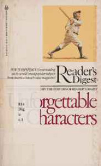 1911683 - Unforgettable Characters