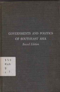 20997 - Government And Politics Of Southeast Asia