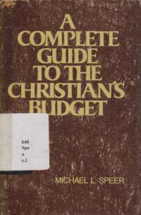 21076 - A Complete Guide To The Christians Budget