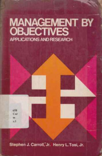 Management By Objectives - Applications And Research