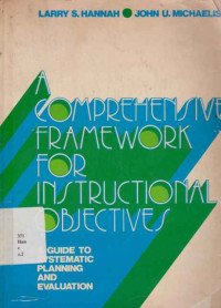 22942 - Comprehensive Framework For Instructional Objectives
