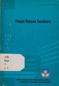 Fungsi Bahasa Sumbawa