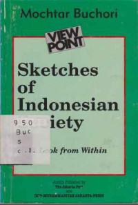 32823 - Sketches Of Indonesian Society A Look From Within