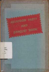 3475 - Abingdon Party And Banquet Book