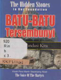 35432 - Batu-batu Tersembunyi Dalam Pondasi Kita