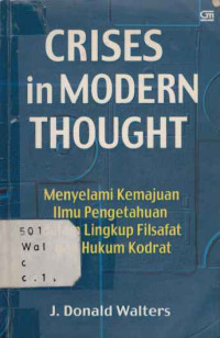 Crisis In Modern Thought: Menyelami Kemajuan Ilmu Pengetahuan Dalam Lingkup Fils