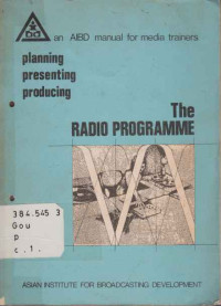 36712 - Planing Presenting Producing The Radio Programme