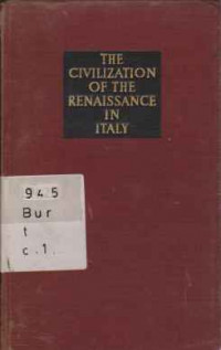 6571 - The Civilization Of The Renaissance In Italy