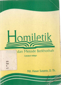 18074383 - Homiletik; Prinsip Dan Metode Berkhotbah