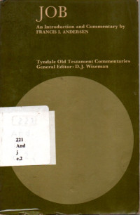 30855 - Job  - An Introduction And Commentary