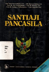 32403 - Santiaji Pancasila:suatu Tinjauan Filosofis, Hiostoris Dan Yuridis Konstitusioanal