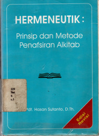 18076263 -  Hermeneutik: Prinsip Dan Metode Penafsiran Alkitab
