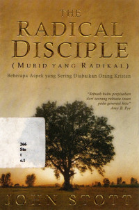 Radical Disciple (Murid yang Radikal) - Beberapa Aspek yang Sering Diabaikan Orang Kristen