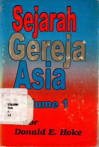 Sejarah Gereja Asia Vol.i