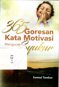 18076212 - 365 Goresan Kata Motivasi Mengucap Syukur