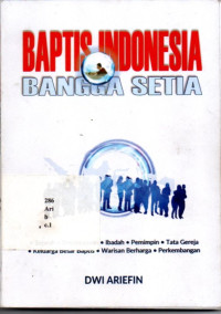 Baptis Indonesia Bangga Setia
