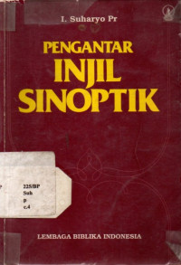Pengantar Injil Sinoptik