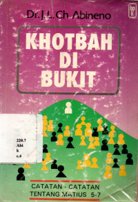 33652 - Khotbah Di Bukit.- Catatan2 Tentang Matius 5-7