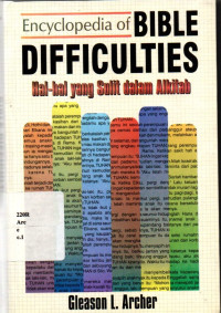 Encyclopedia Of Bible Difficulties (hal-hal yang sulit dalam alkitab)