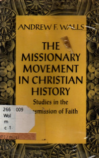 The Missionary Movement In Christian History