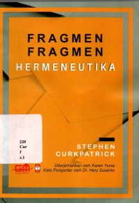 Fragmen-Fragmen Hermeneutika