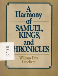 A Harmony of Samuel, Kings, And Chronicles
