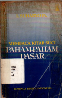Membaca Kitab Suci Paham-paham Dasar