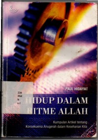 Hidup Dalam Ritme Allah